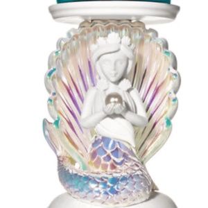 Bath & Body Works Mermaid Pedestal Candle Holder